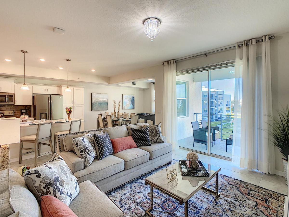Modern Condo Near Disney Foosball Water Park Киссимми Экстерьер фото